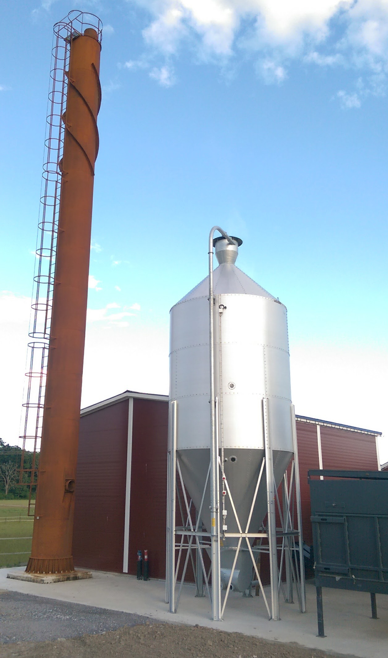 Mechanical plant installation detail